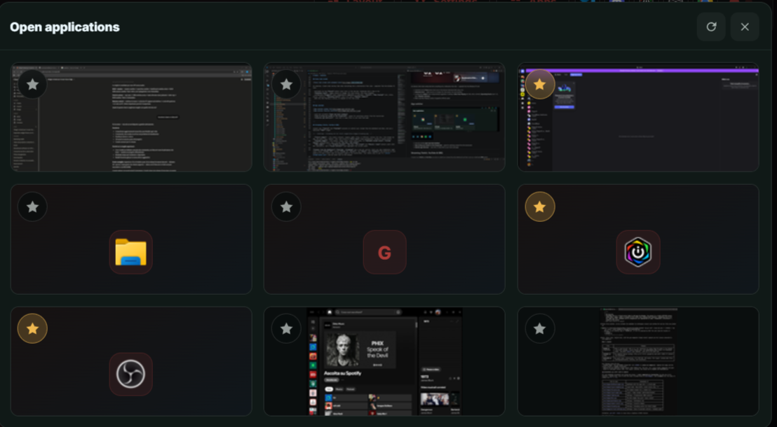 App switcher