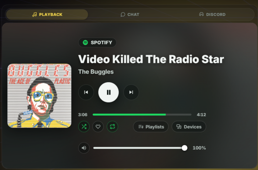 Media widget